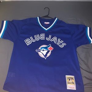 blue jays mitchell&ness jersey